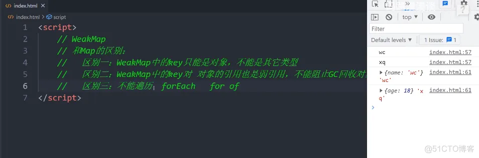 前端学习笔记202306学习笔记第四十二天-Es6-weakMap讲解1 