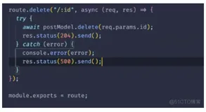 前端知识学习案例5-express实现restful Api-删除文章 