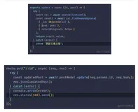 前端知识学习案例5-express实现restful Api-更新文章