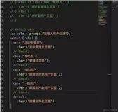 前端知识案例21-javascript基础语法-switch 
