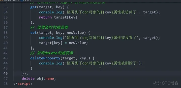 前端学习笔记202306学习笔记第四十一天-Es6-proxy得使用2 