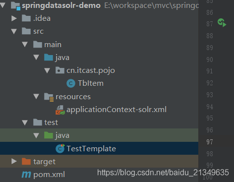 Spring clearance data solr