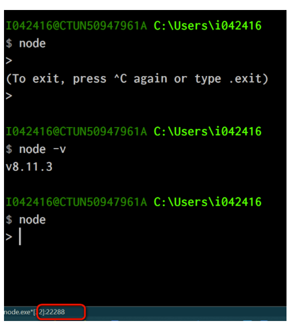 电脑上安装了多个版本的nodejs，如何知道node命令调用的哪一个