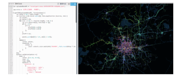 GitHub开源城市结构公交路线数据可视化
