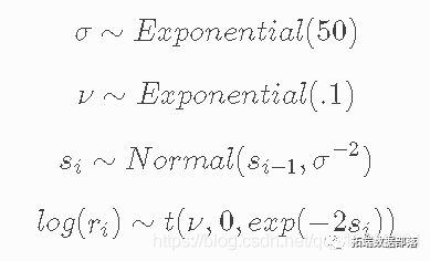 Python随机波动率(SV)模型对标普500指数时间序列波动性预测