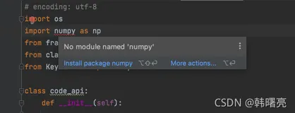 【错误记录】Mac 中 IntelliJ IDEA 运行 Python 程序报错 ( No module named ‘numpy‘ )
