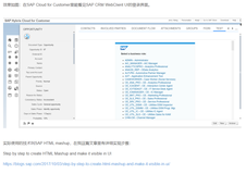 在C4C UI里嵌入CRM WebClient UI