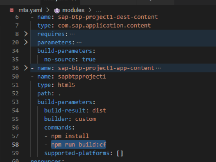 Sap ui5 business application studio 
