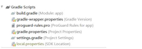 Android Studio的build.gradle里面的各种版本信息
