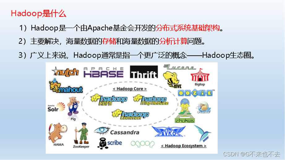 Hadoop简介和体系架构