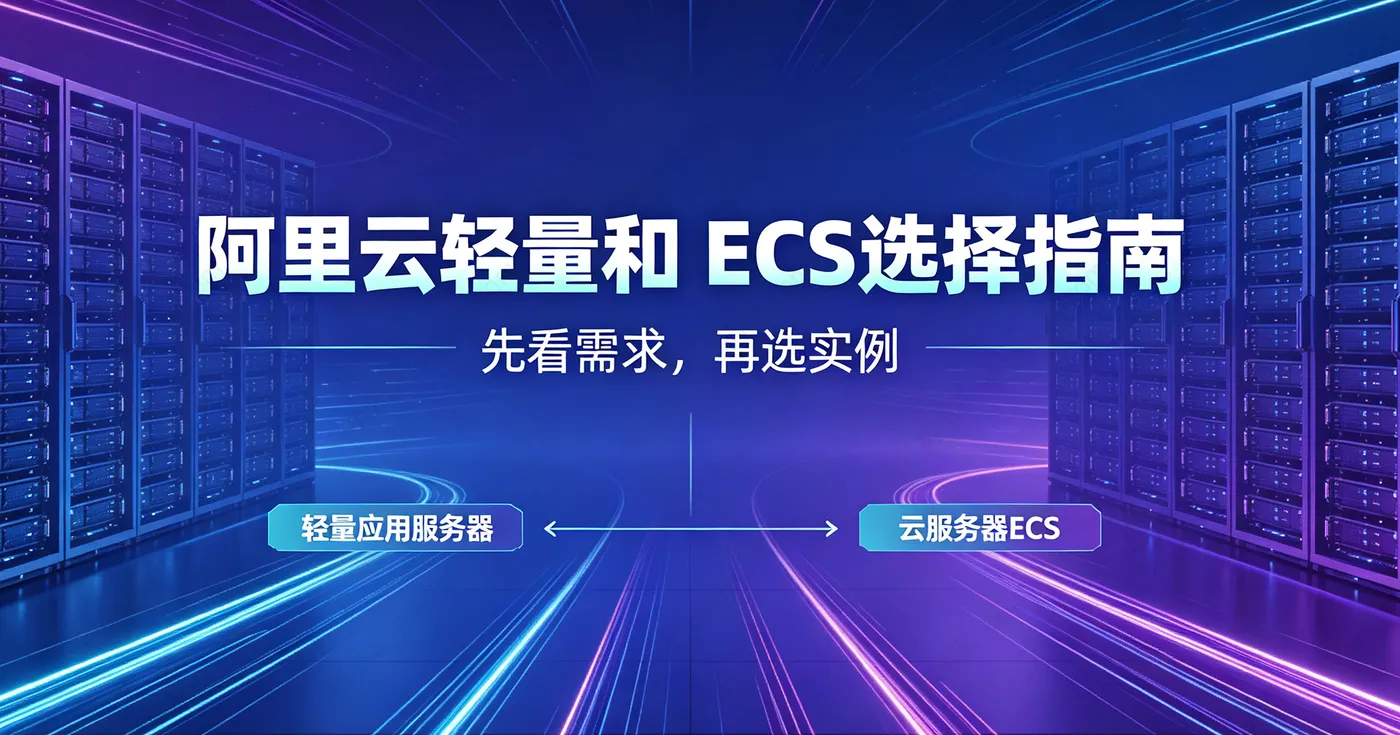 阿里云ECS和轻量服务器区别