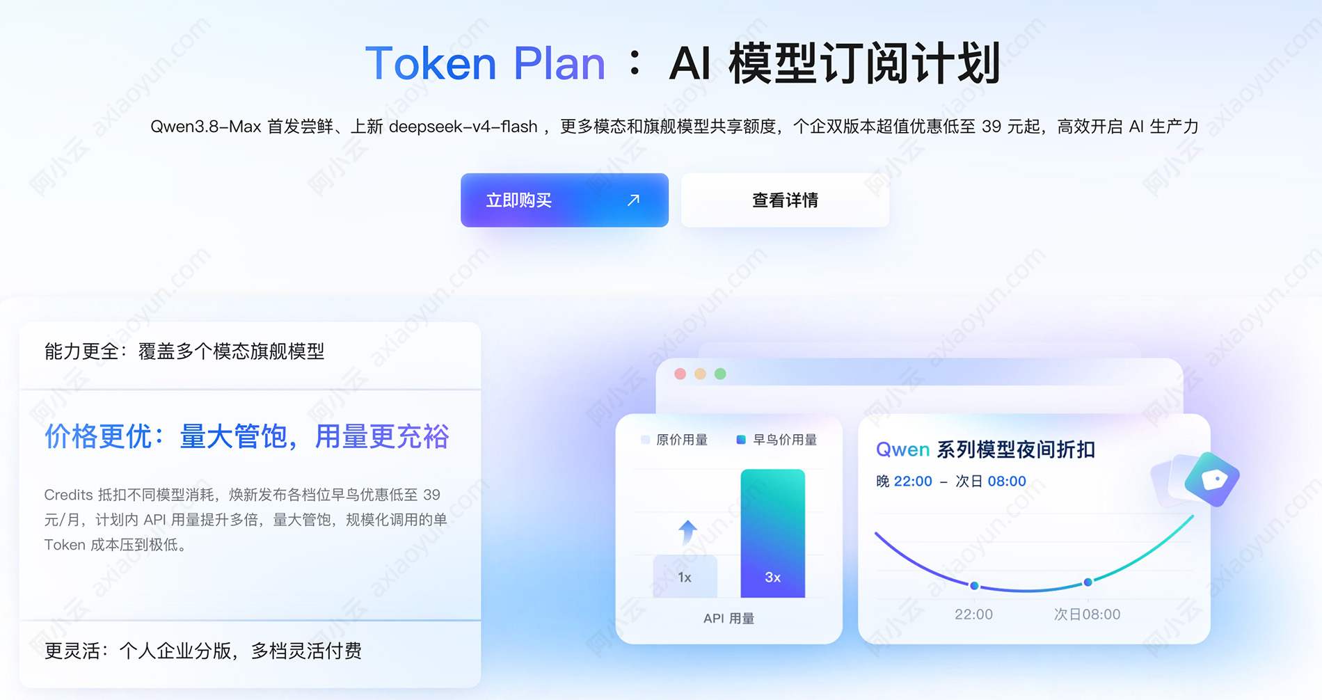阿里云TokenPlan模型订阅计划支持DeepSeek v4
