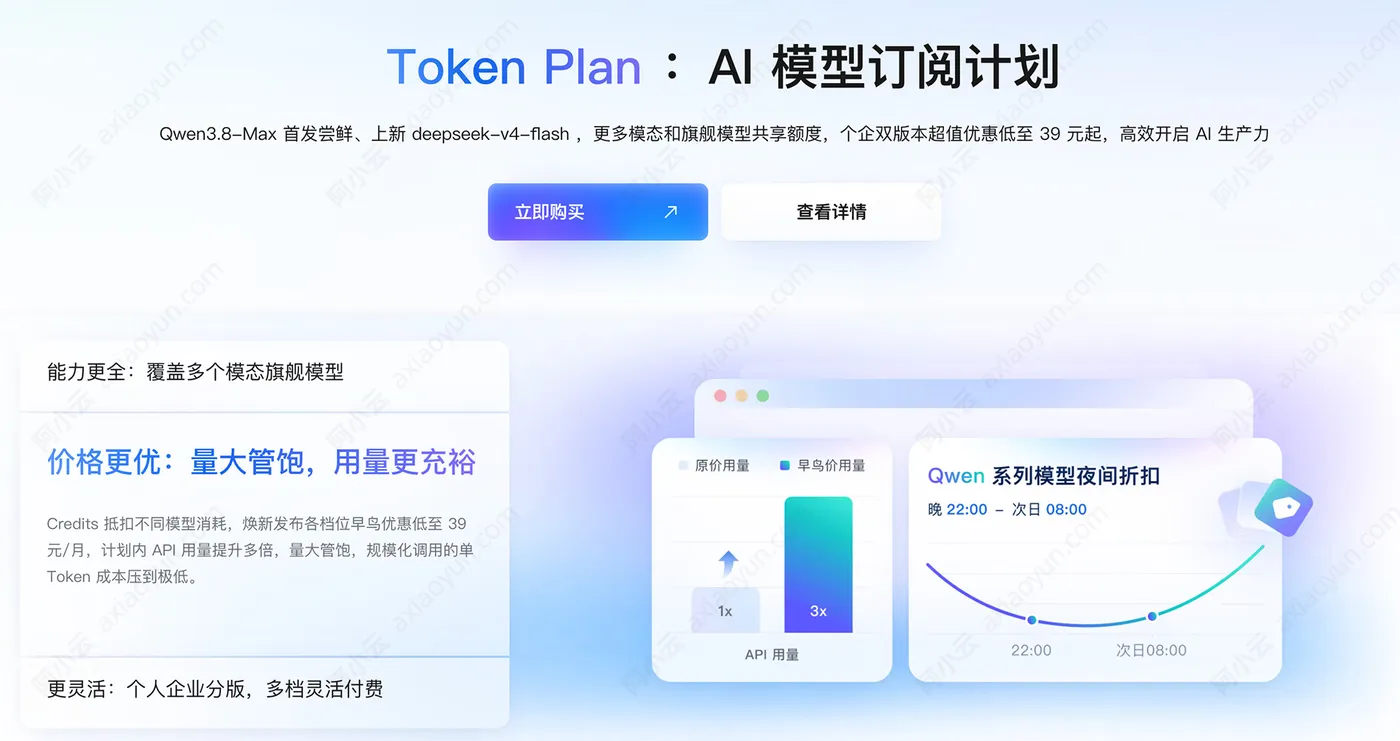 阿里云TokenPlan模型订阅计划.jpg
