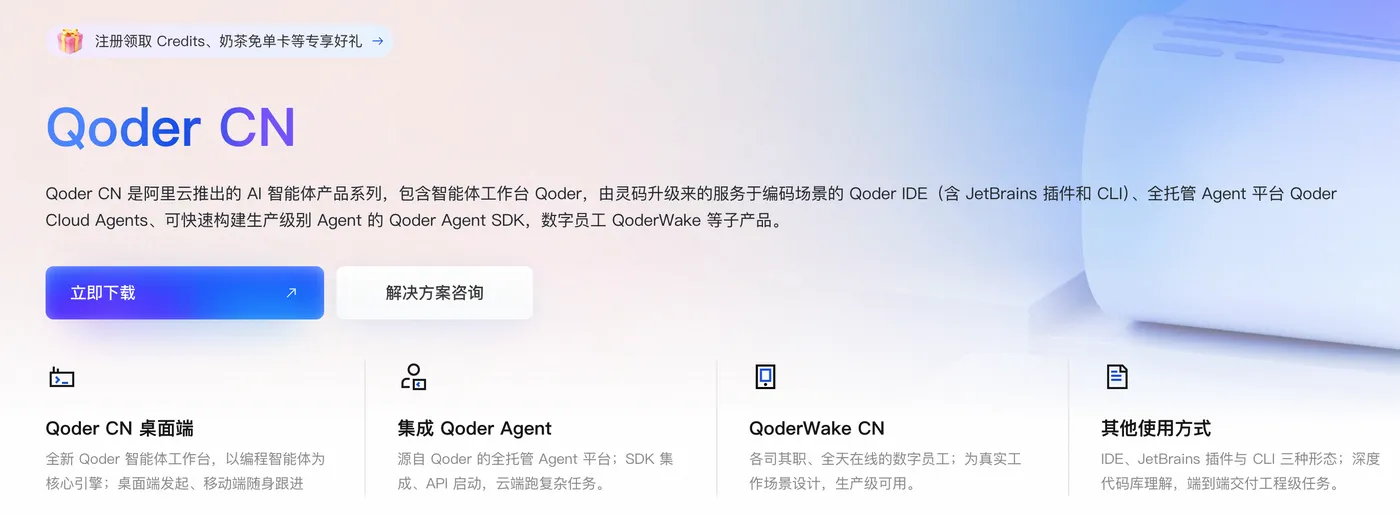 阿里云Qoder CN官网说明