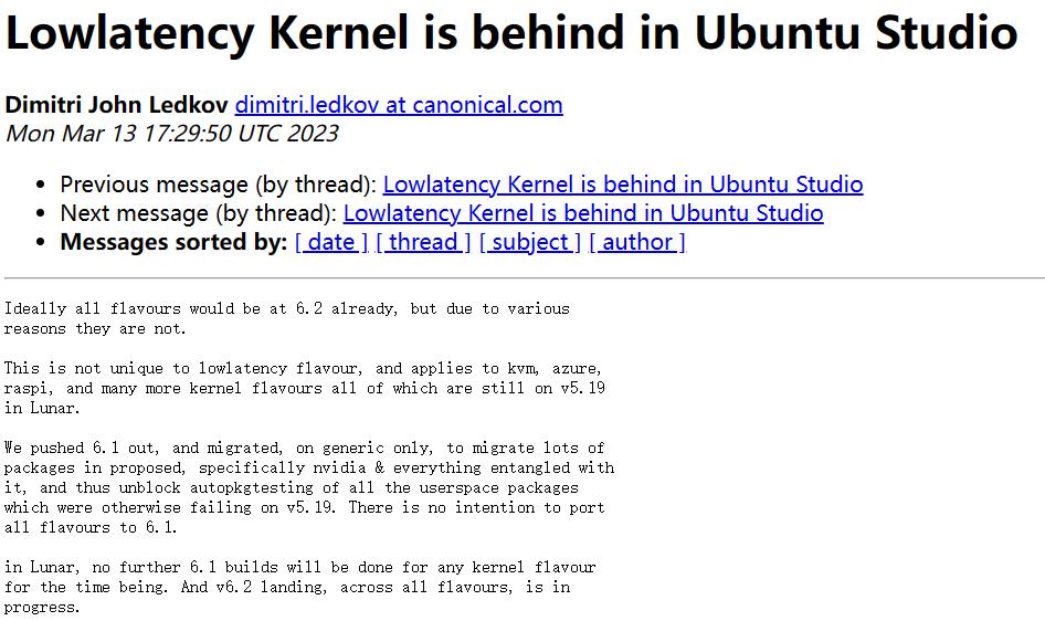 Ubuntu 23.04 用上 Linux 6.2 内核，预计下放到 22.04 LTS 版本