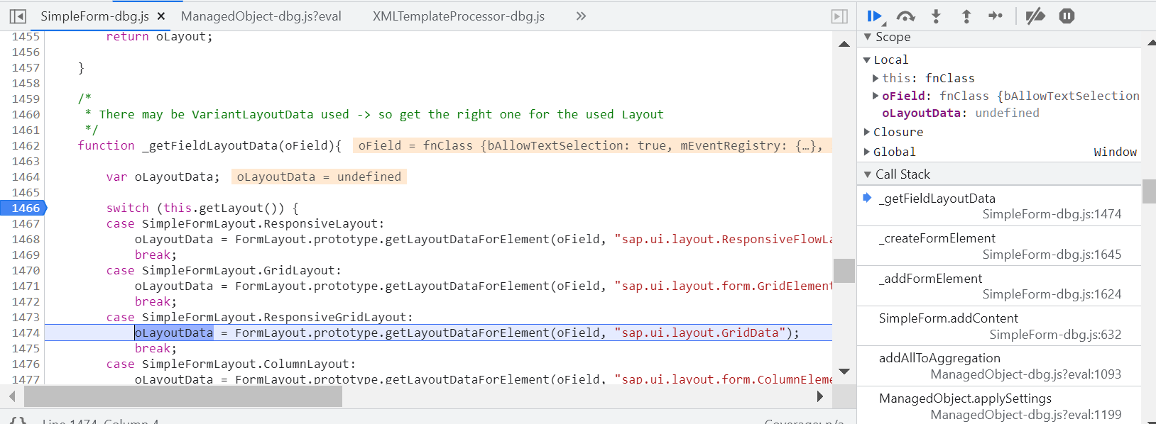 SAP UI5 SimpleForm 控件实例的初始化调试-阿里云开发者社区
