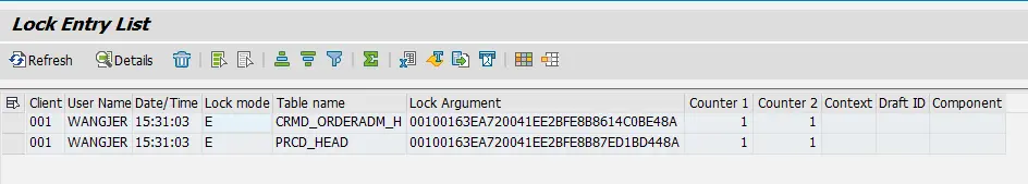 什么是 SAP ABAP Lock Mode 的 cumulative 特性