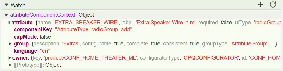 Spartacus product variant configuration sample data