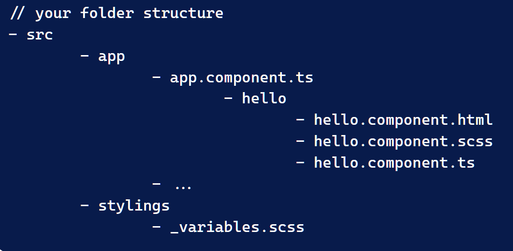 Angular 项目中导入 styles 文件到 Component 中的一些技巧