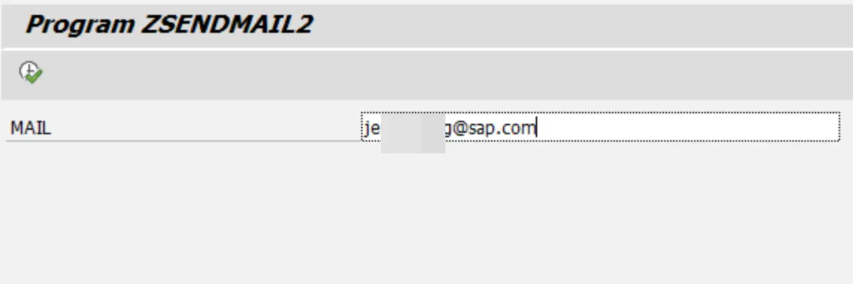 仅仅 49 行代码就能使用 ABAP 函数发送邮件到指定邮箱试读版