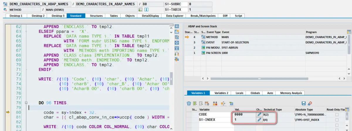 ABAP 代码从十进制转二进制的方法