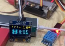 FPGA之旅设计99例之第十三例-----FPGA在OLED上显示DHT11数据