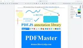 【2024-04-22 源码】最新PDF批注注释插件库，pdf.js插件库，纯前端离线JavaScript库（PDF高亮、下划线、橡皮擦、文本框、画笔、历史记录）