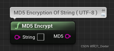 MD5 Encryption Of String ( UTF-8 ) / UE4 MD5 加密
