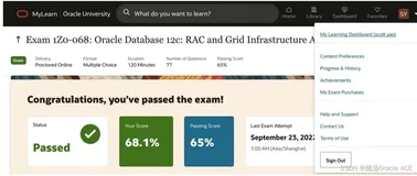 中国第一个Oracle高可用认证大师？