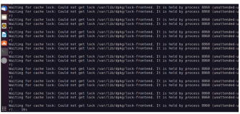 sudo apt install 遇到关于 lock 的错误消息