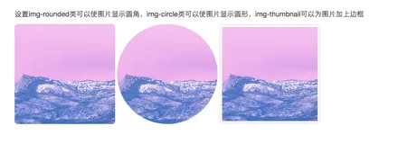 Bootstrap响应式前端框架笔记六——图片与其他辅助类