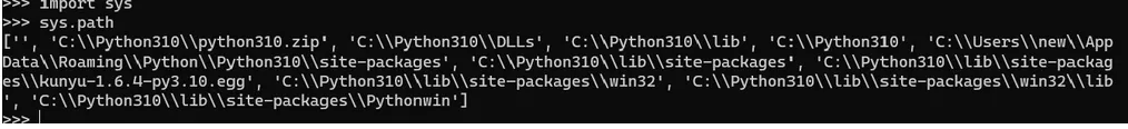 python——PYTHONPATH环境变量设置