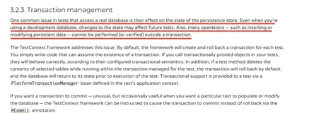 SpringBoot - 不要在 Spring Boot 集成测试中使用 @Transactional