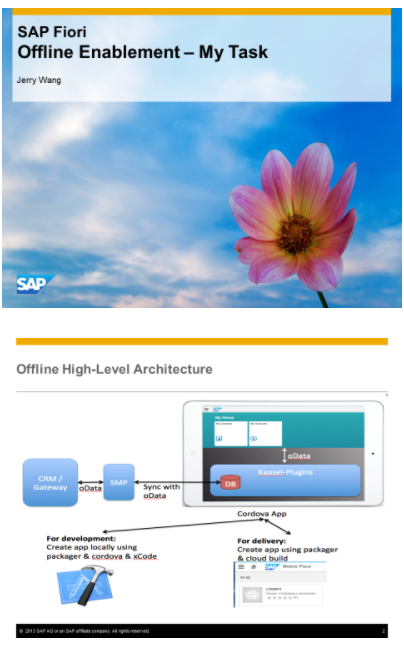 SAP CRM Fiori 应用的 offline 离线支持开发笔记