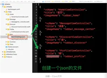 swift微博第3天(动态加载控制器)
