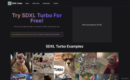 太炸裂了！SDXL Turbo在线图片实时生成，速度无与伦比【无需注册或登录】