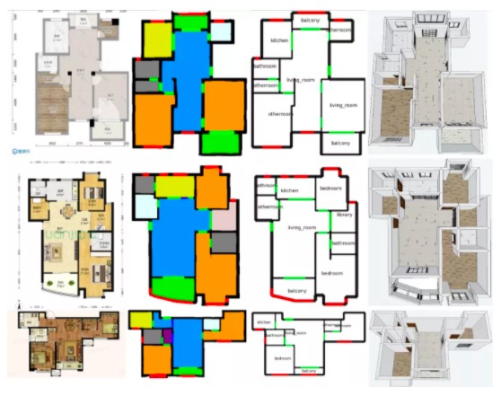 CVPR2021基于微分渲染的户型图识别与矢量化重建-开发者社区-阿里云
