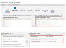 SAP CRM interactive report的各种输入字段