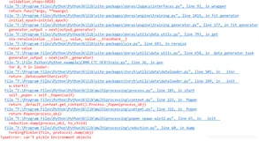 成功解决ForkingPickler(file, protocol).dump(obj) TypeError: can't pickle Environment objects