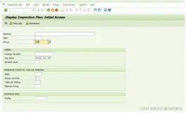 SAP QM QP03显示一个含有Multiple Specs检验特性的检验计划
