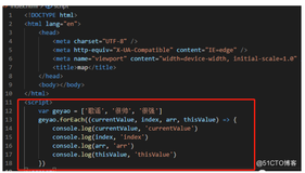 #yyds干货盘点# javascript学习系列(3):数组中的foreach方法