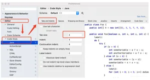 IntelliJ Idea如何将设置tab设置为4个空格