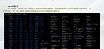 Linux 系统的 proc 和 sys 文件系统|学习笔记