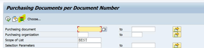 「SAP技术」SAP MM ME2N报表能按‘order acknowledgement‘查询采购订单