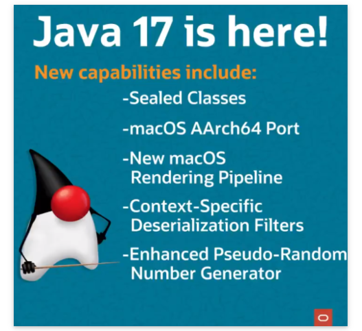 Java 17正式发布，Oracle宣布免费提供！