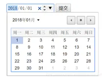 flask DatePicker 用法简介