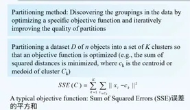 Partitioning  Methods｜学习笔记（一）
