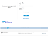 How to download ABAP development Tool from Fiori Launchpad