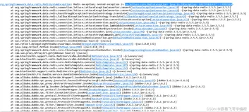 springboot 中spring-data-redis报错：远程主机强迫关闭了一个现有的连接，如何解决？