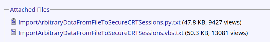 SecureCRT实现批量创建及导入session和批量SSH2登录